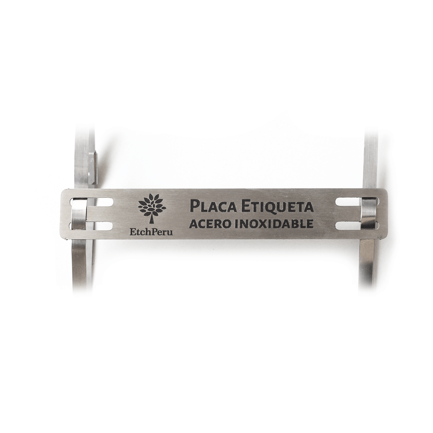 PLACA PARA ETIQUETA EN ACERO INOXIDABLE Y ALUMINIO - Imagen 3